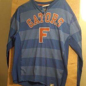 Nike Florida Gators Blue And Orange Long Sleeve Shirt